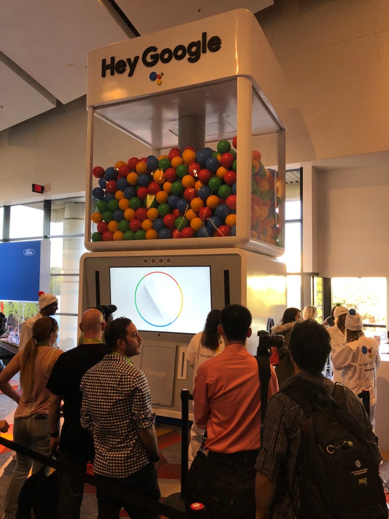 Voice - Google bubble gum machine activation 2